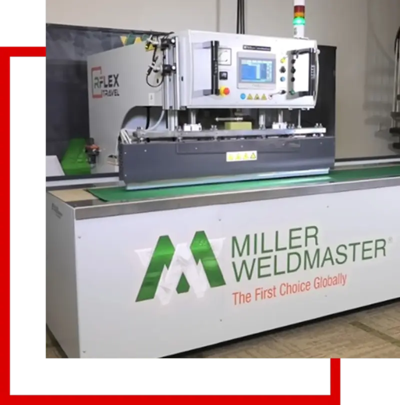 RF welding machine at Delange's Industries Benifits